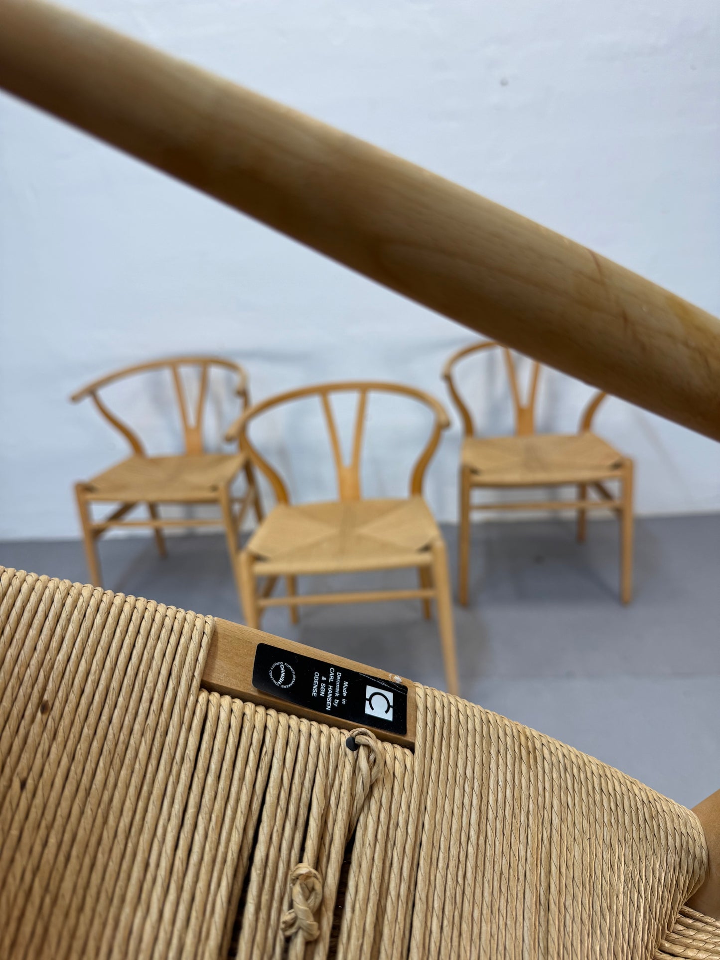 Hans J. Wegner ‘CH24’ ‘Y-stolen’ fremstillet hos Carl Hansen & Søn.