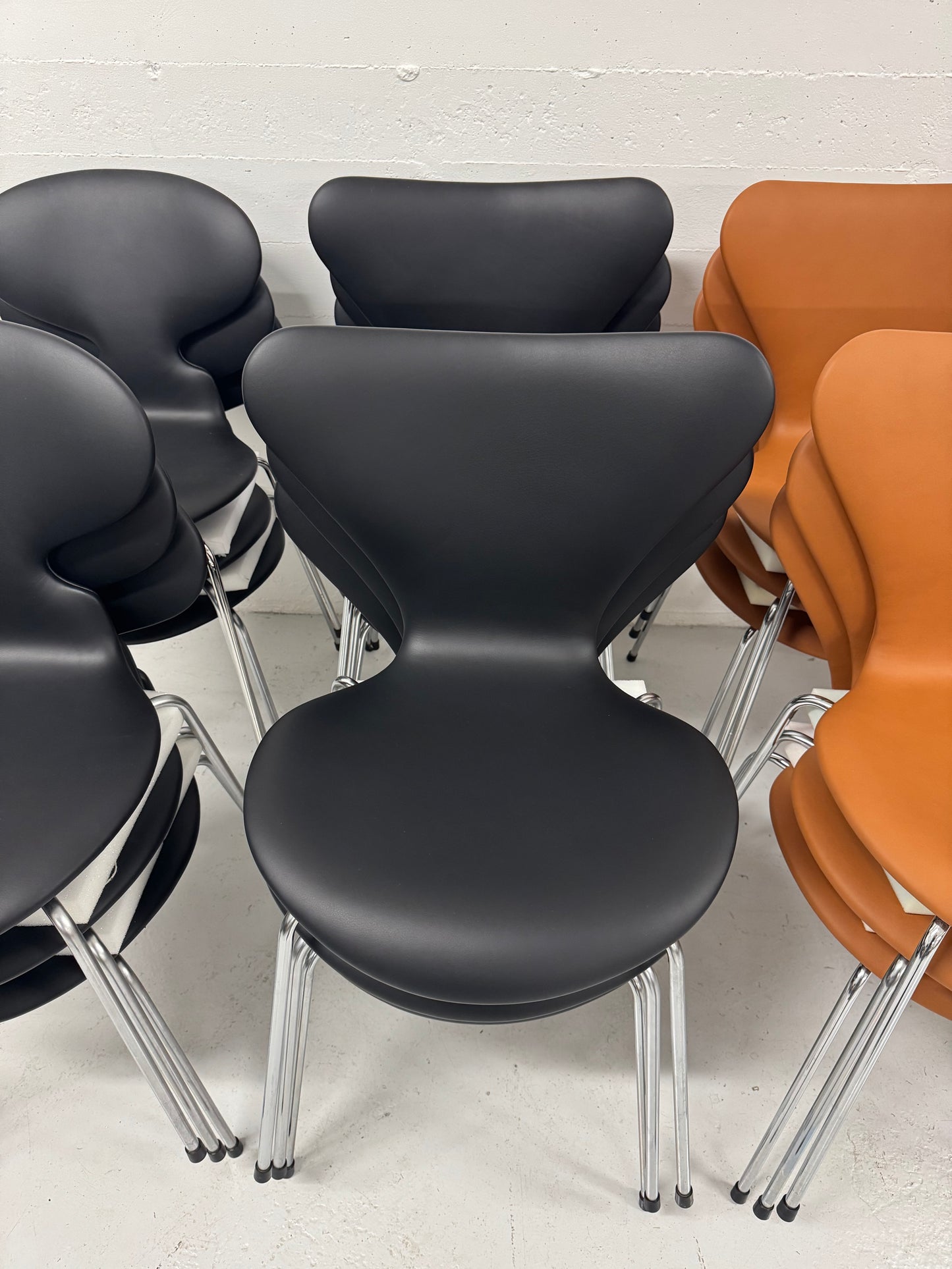 Nypolstret Arne Jacobsen klassikere, Fritz Hansen.