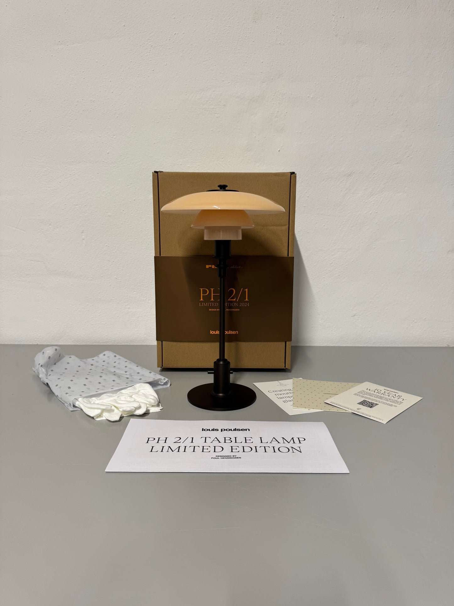 Spritny Poul Henningsen, “PH 2/1” Louis Poulsen.