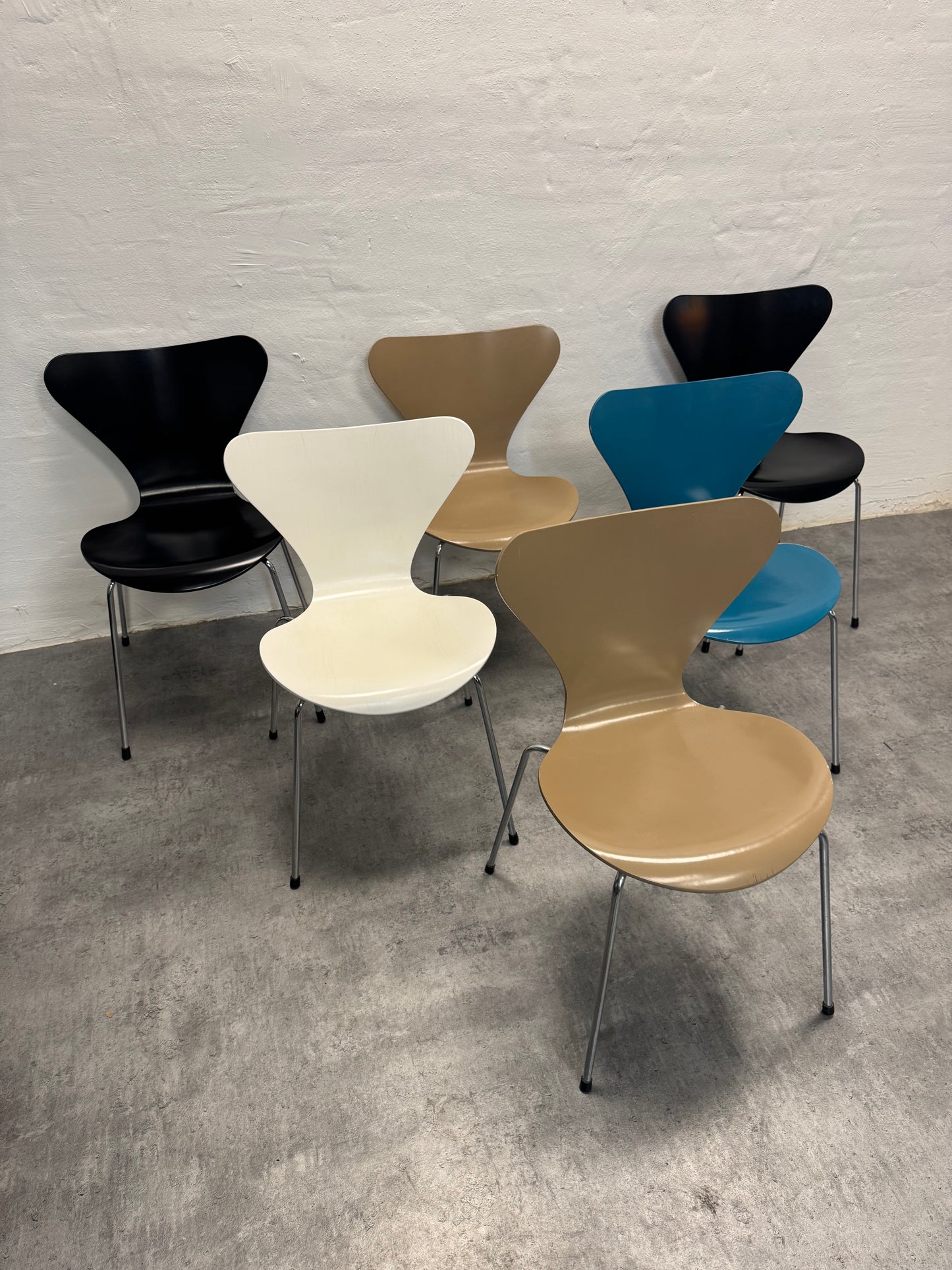 Arne Jacobsen, “3107” stol Fritz Hansen.