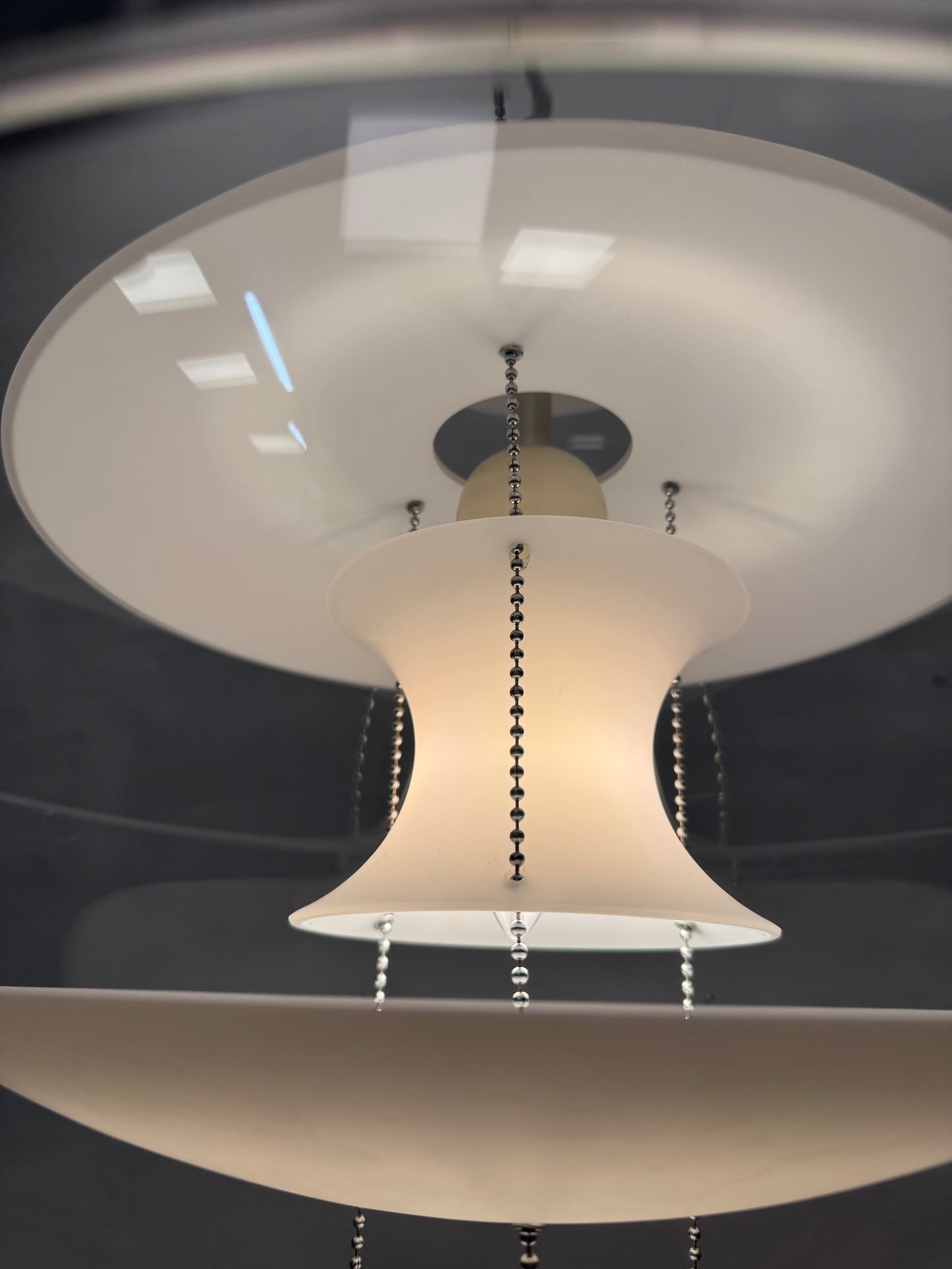 GLAS. Verner Panton ‘Globe’ – Loftlampe, glas.