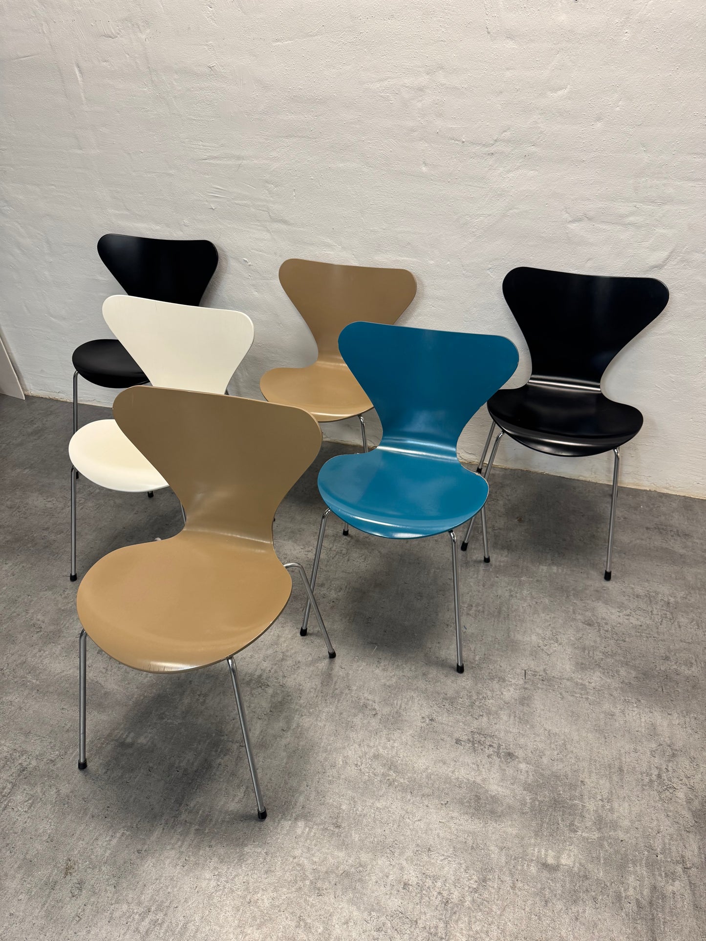 Arne Jacobsen, “3107” stol Fritz Hansen.