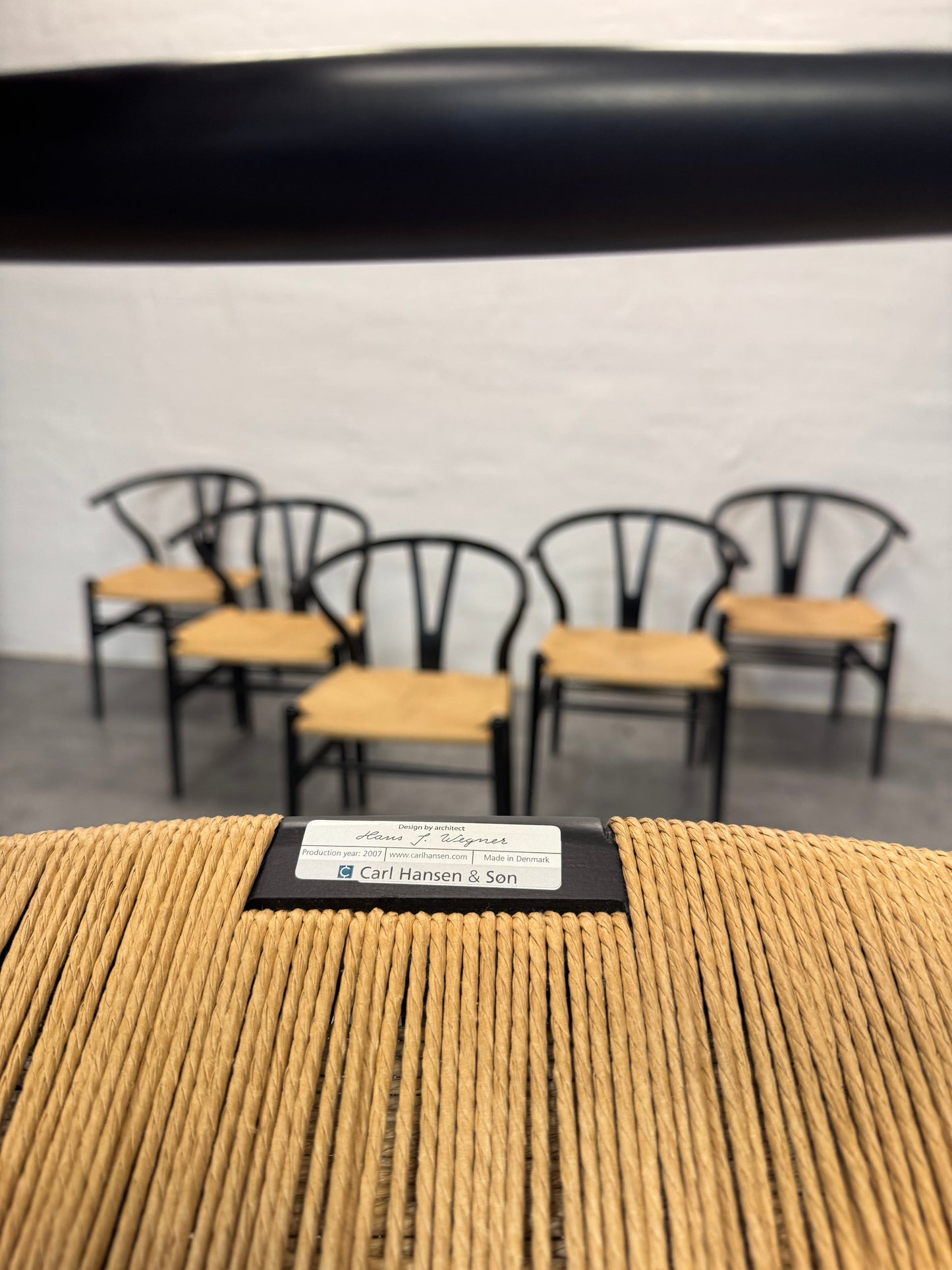 Hans J. Wegner ‘CH24/Y-stolen’ Carl Hansen & Søn.