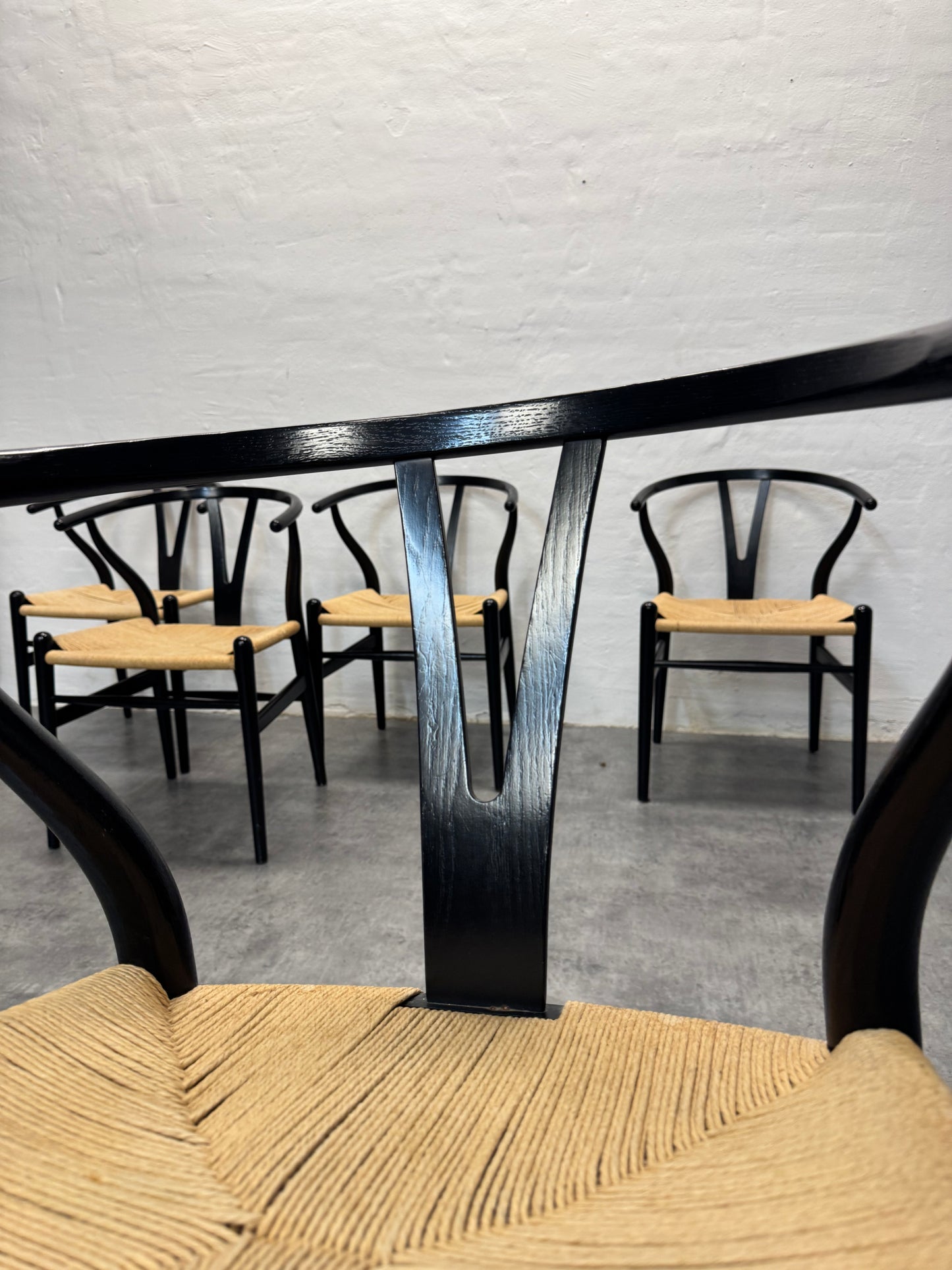 Egetræ, Hans J. Wegner ‘CH24 / Y-stolen’ – 5 stk.