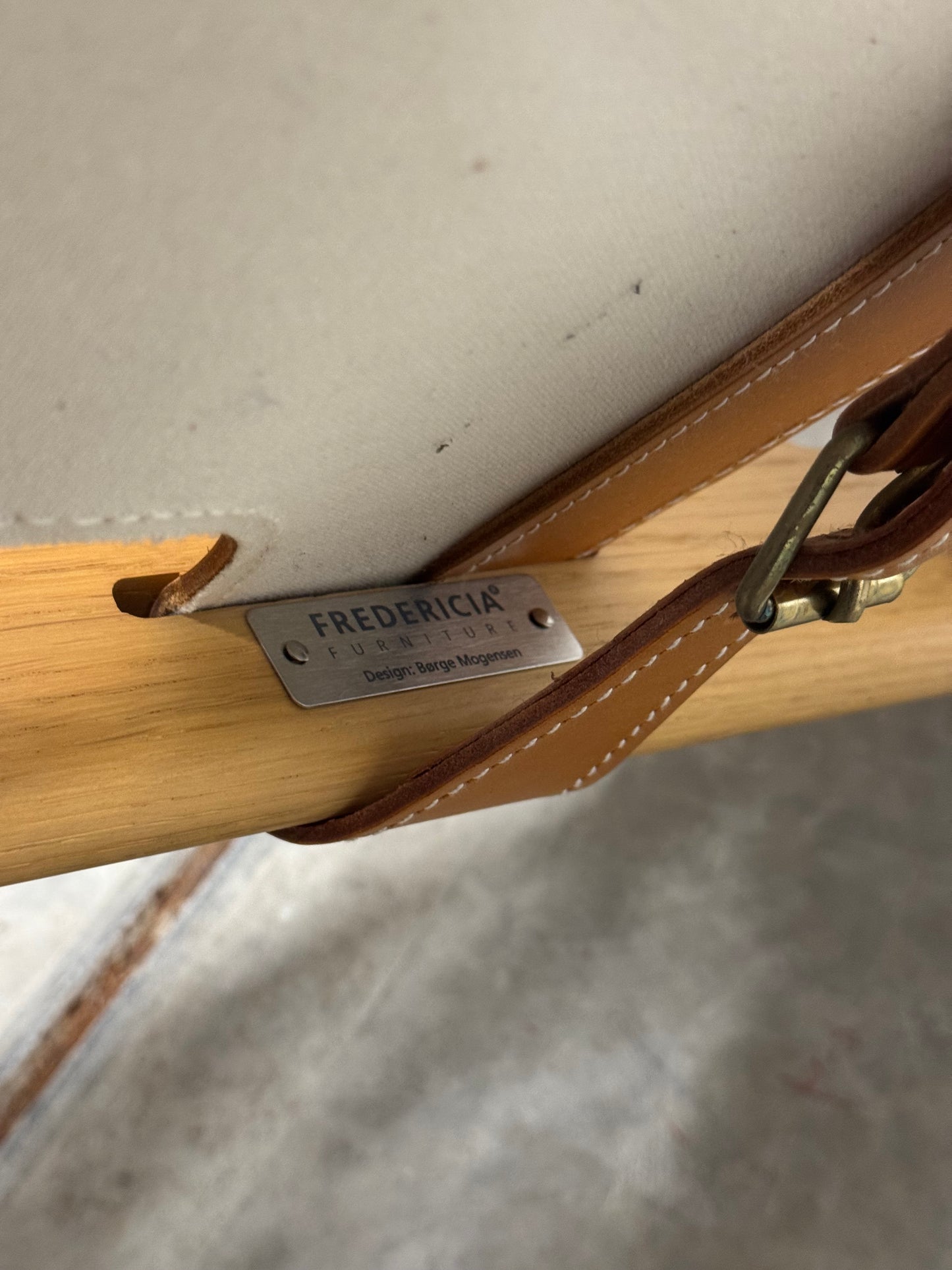 Børge Mogensen ‘Jagtstolen’ Fredericia Furniture.